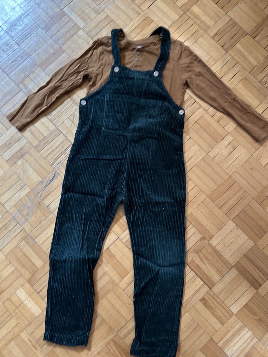Pantaloni: Latzhose & Longsleeve Gr. 122/128 – Usato da Zürich venduto da Paleardi 1