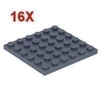Lego 16 Platten 6x6 -G38