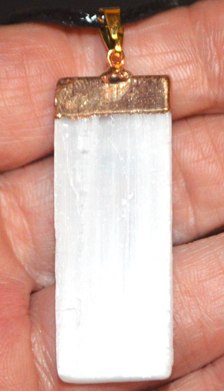 Catenine: Halskette D-1002 – Selenit mit Amethyst – Nuovo e nell'imballaggio originale da Goldiwil (Thun) venduto da han_v5b7 5