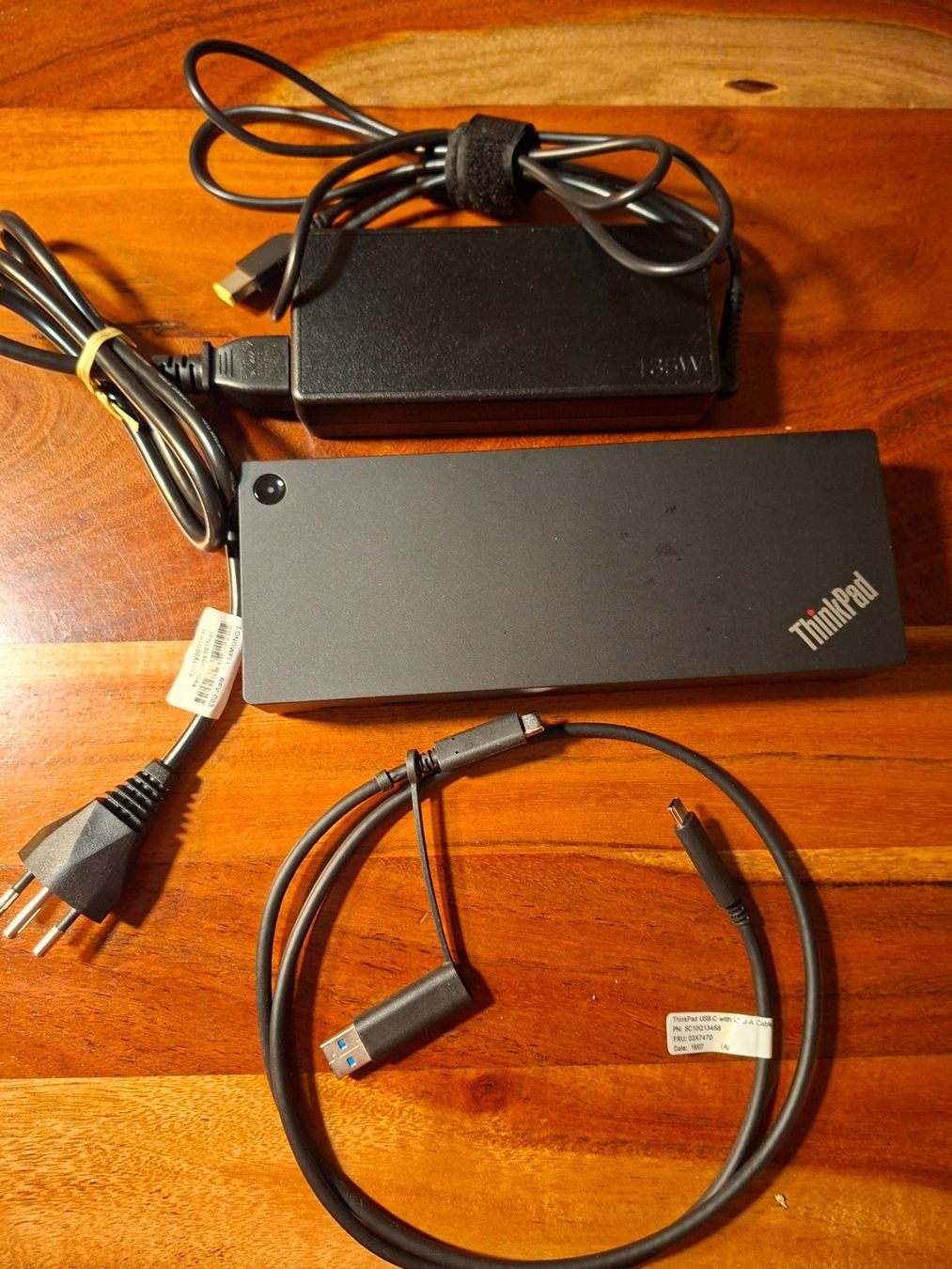 Lenovo Docking station: ThinkPad Dock Docking Station Lenovo Hybrid USB-C with USB-A – Usato da Dübendorf venduto da Rinri 1