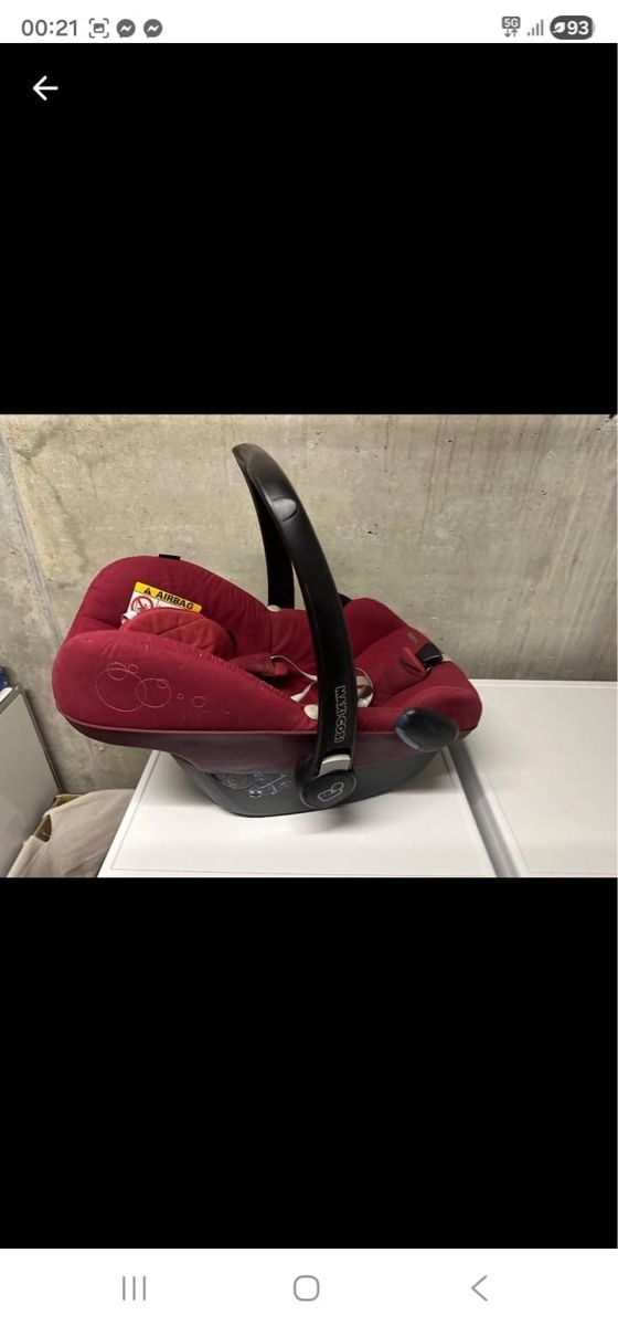 Maxi-Cosi Seggiolini per auto: Maxi-Cosi Pebble Car Seat – Usato da Rorschach venduto da ion_6mng 1