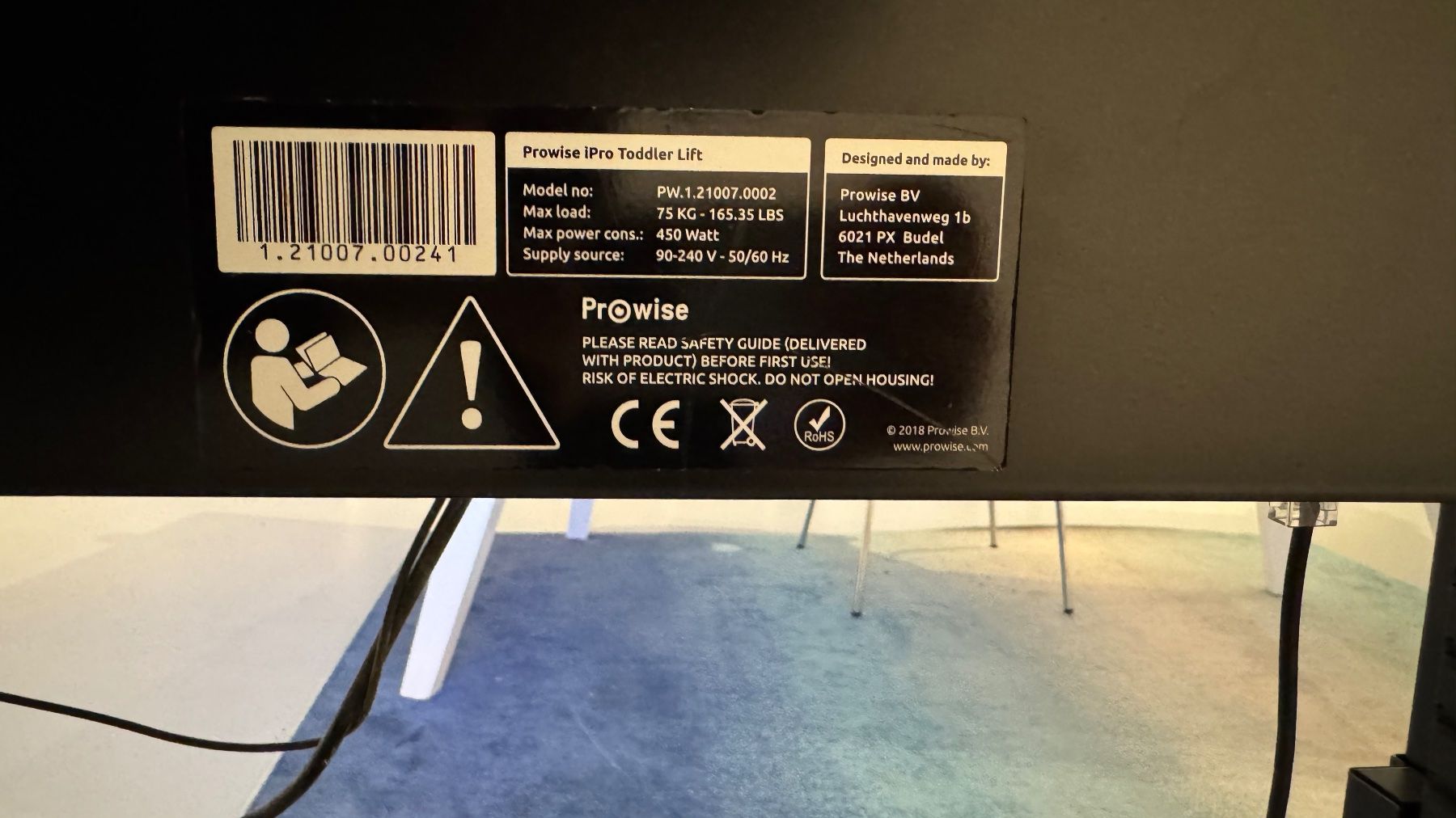 Monitor: Prowise Touchscreen 65 Zoll – Usato da Riehen venduto da dua_6jjr 4