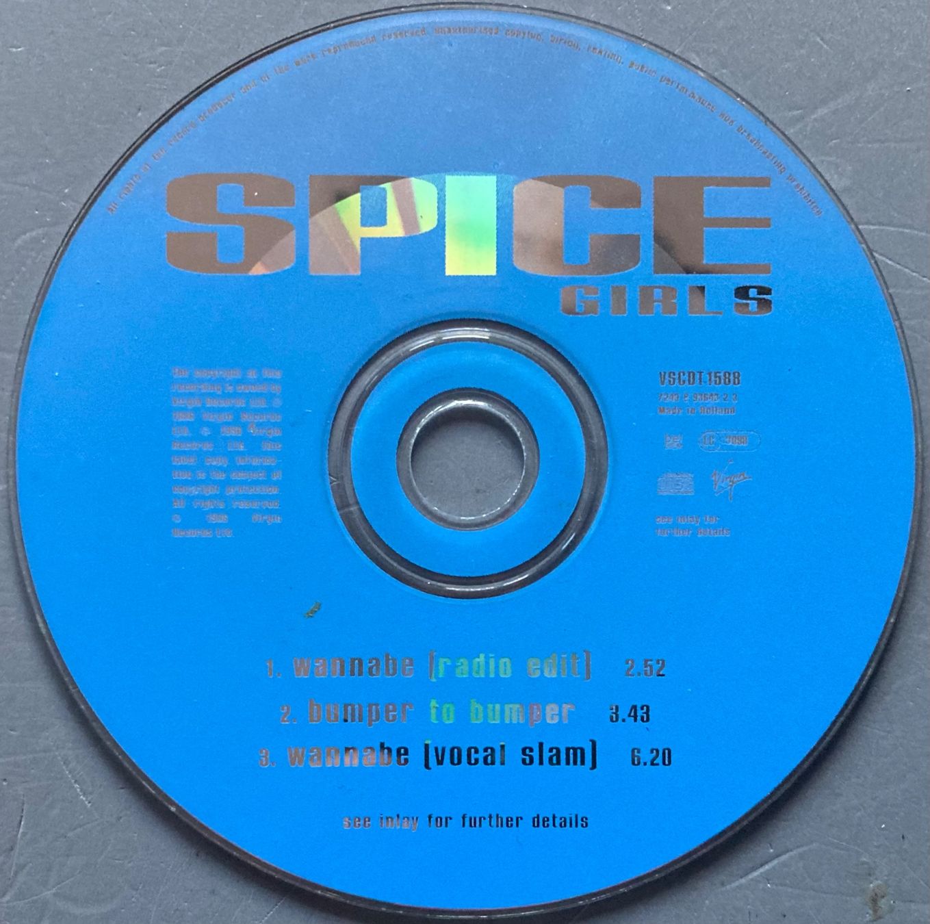 CDs: SPICE GIRLS - WANNABE – Gebraucht aus Poliez-Pittet von Newtown-Records 1