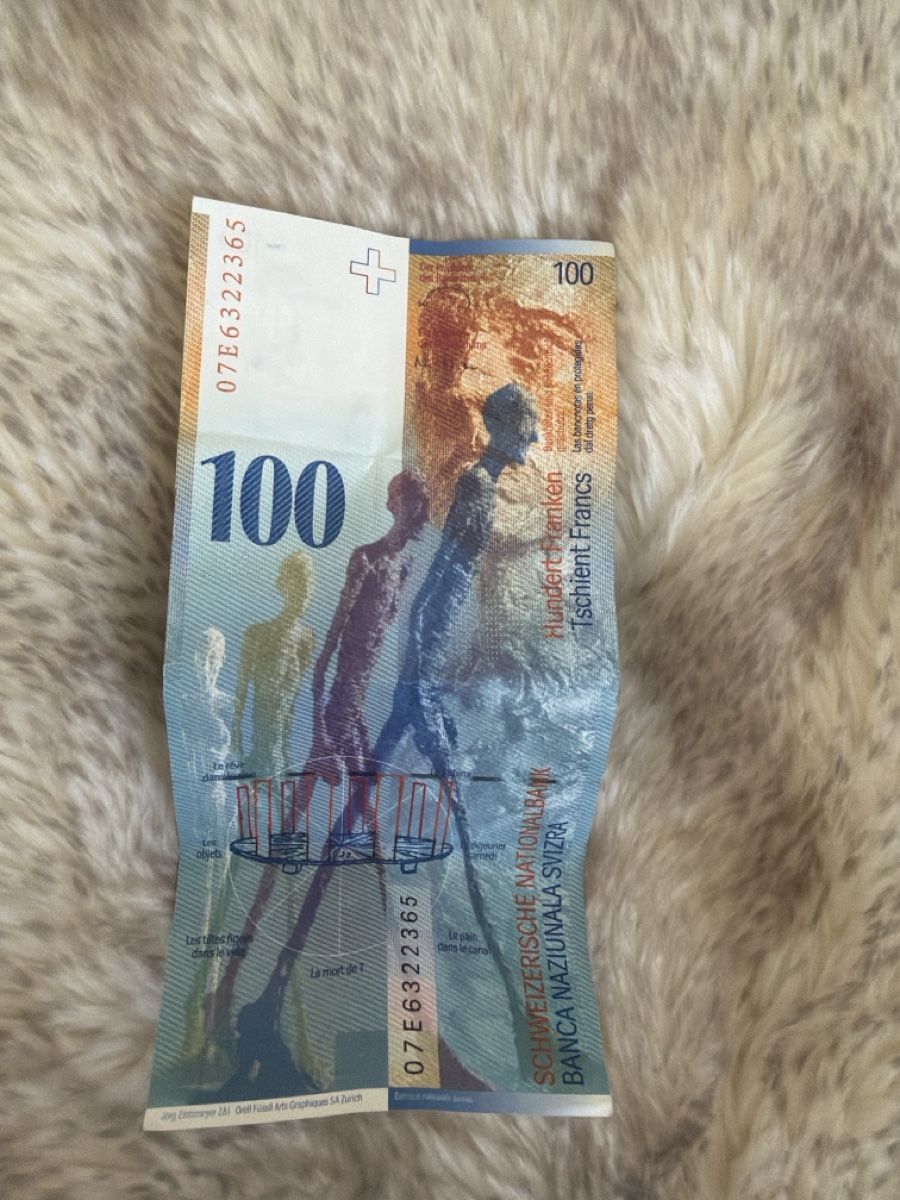 Banconote: Alte CHF 100er Note – Usato da Horw venduto da jan_wtt9 1