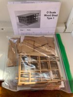 1:45 Scheune Lager Kit Modellauto eisenbahn spur 0