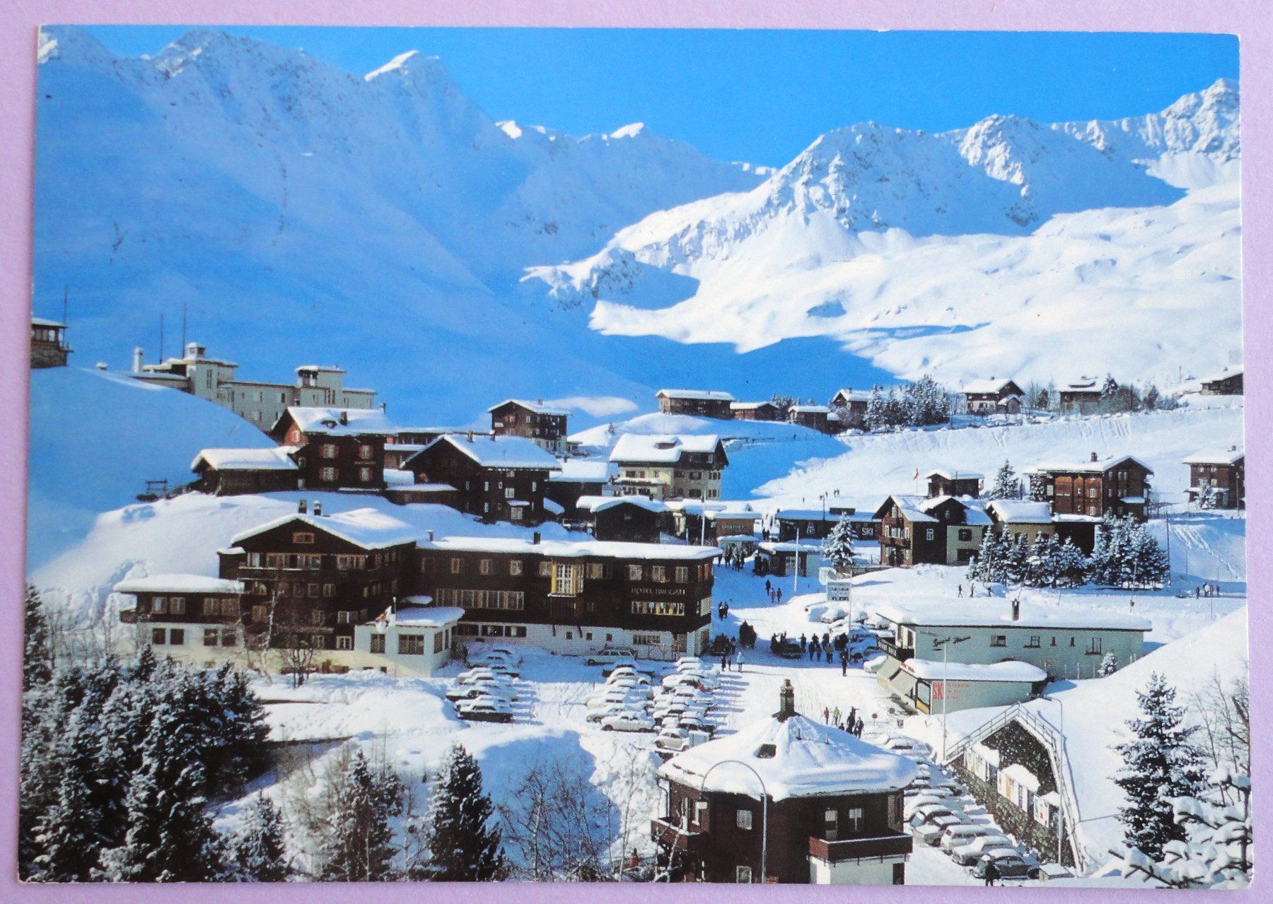 Ansichtskarten: Inner-Arosa 1800 m – Defekt aus Fétigny von Billy2miny