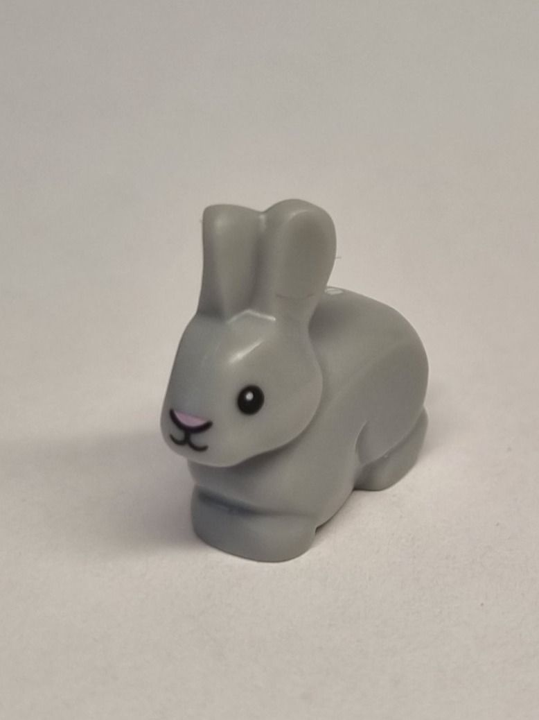 Lego Kit di costruzioni: LEGO Light Bluish Gray Bunny / Rabbit with Black Eyes – Nuovo (secondo la descrizione) da Basadingen venduto da NekoBricks 1