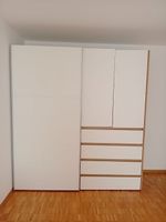 Express Möbel Kleiderschrank 200×216×68 cm – 4 Schubladen
