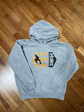 Etines Hoodie, Size S, Grey, Worn but Ready for Skating!