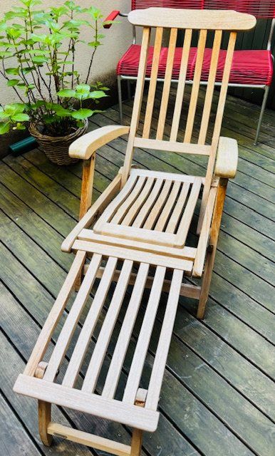 Skagerak Sedie a sdraio: Steamer Deck Chair von Skagerak – Usato da Winterthur venduto da monawintour 1