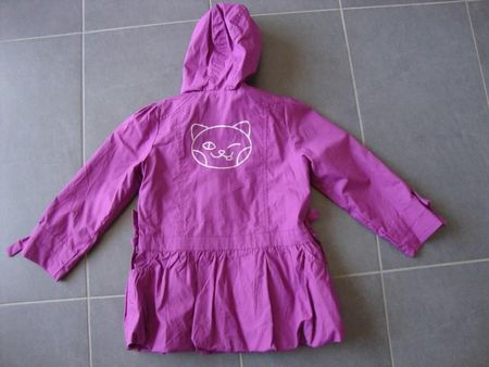 VERTBAUDET herzige Jacke mit Katzenmotiv Gr.116 ***NEU***