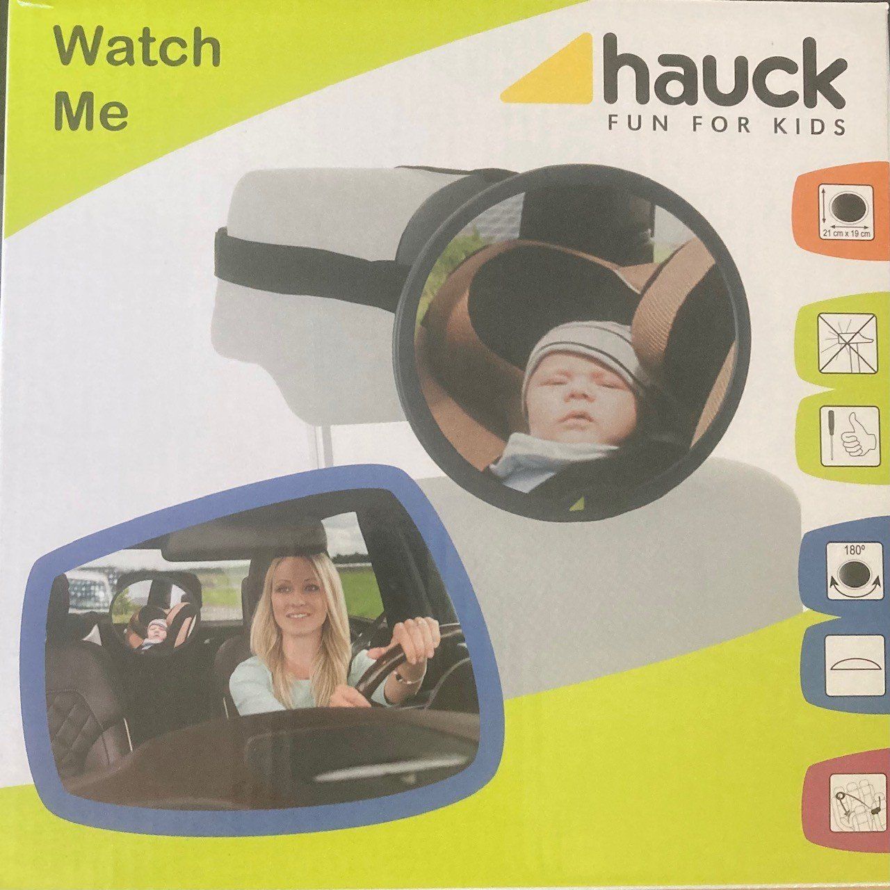Hauck Specchi: Miroir de voiture pour bébé – Nuovo e nell'imballaggio originale da Echallens venduto da motafabio
