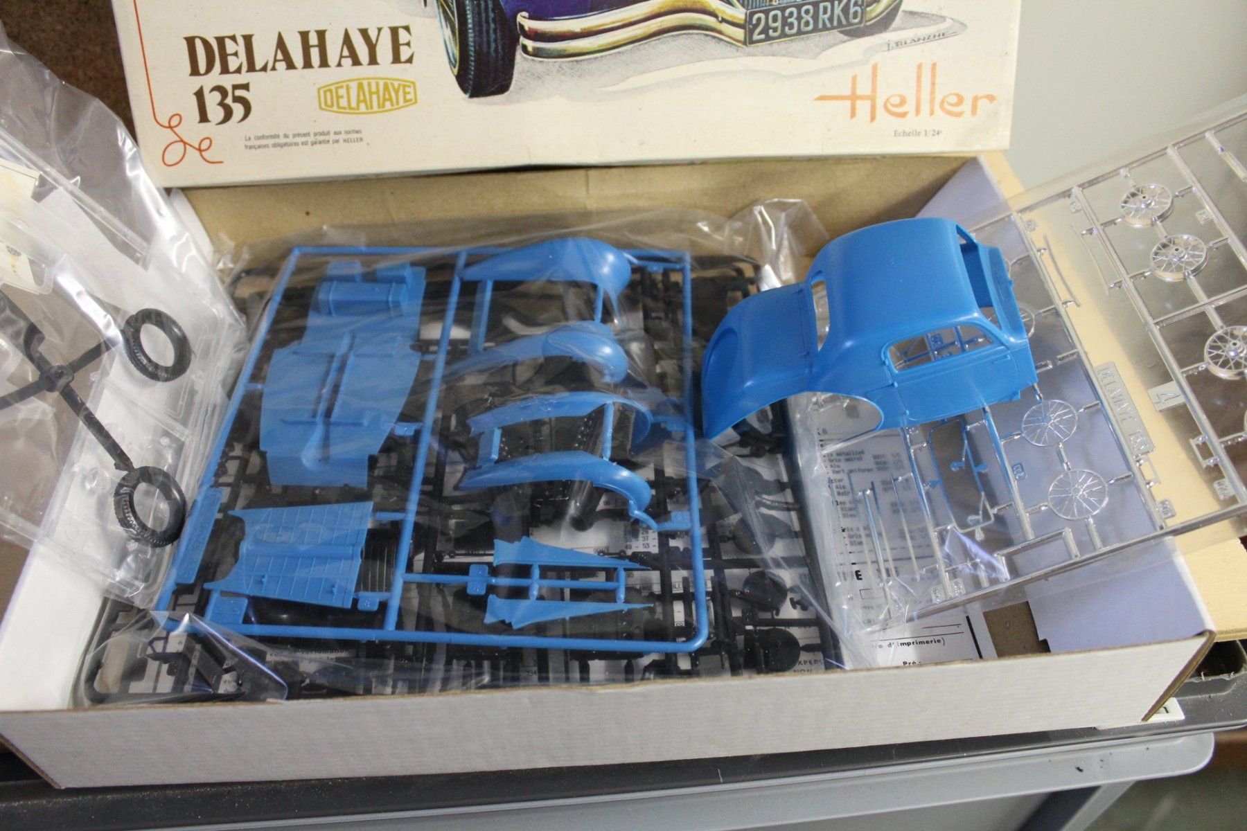 Heller Modellini d'auto: DELAHAYE 135  M 1/24 – Nuovo (secondo la descrizione) da Heimenschwand venduto da Aschi48 2
