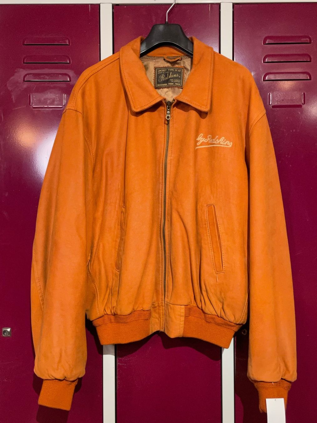 Redskins Jacken: REDSKINS TYPE B-32 SUEDE LEATHER JACKET SZ: XL – Gebraucht aus Cortaillod von Stay_Alive_vintage