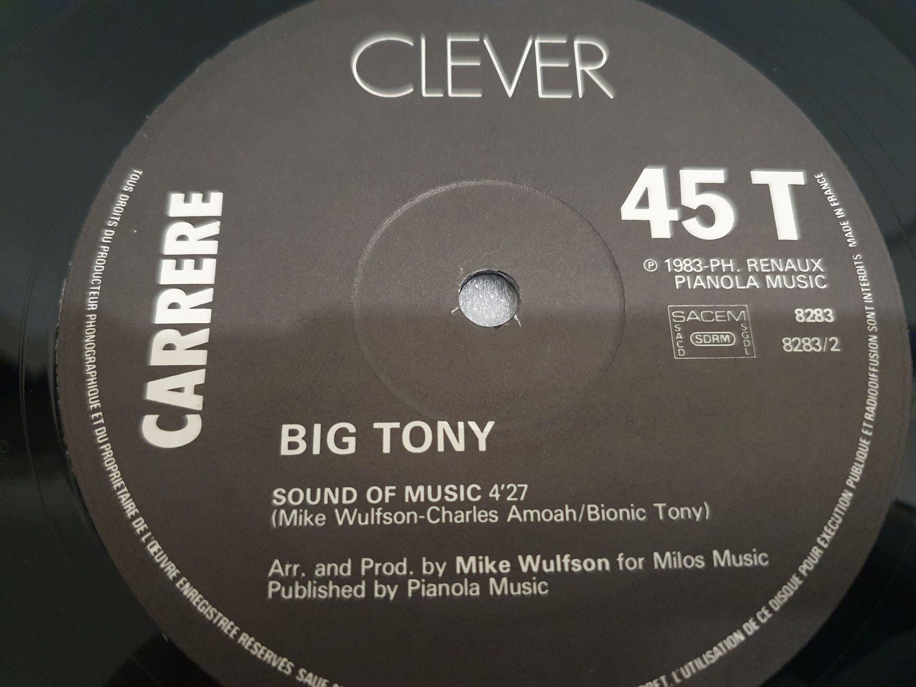Dischi in vinile: Big Tony - Bubble Up – Usato da Uster venduto da Vinyl-Leidenschaft 5