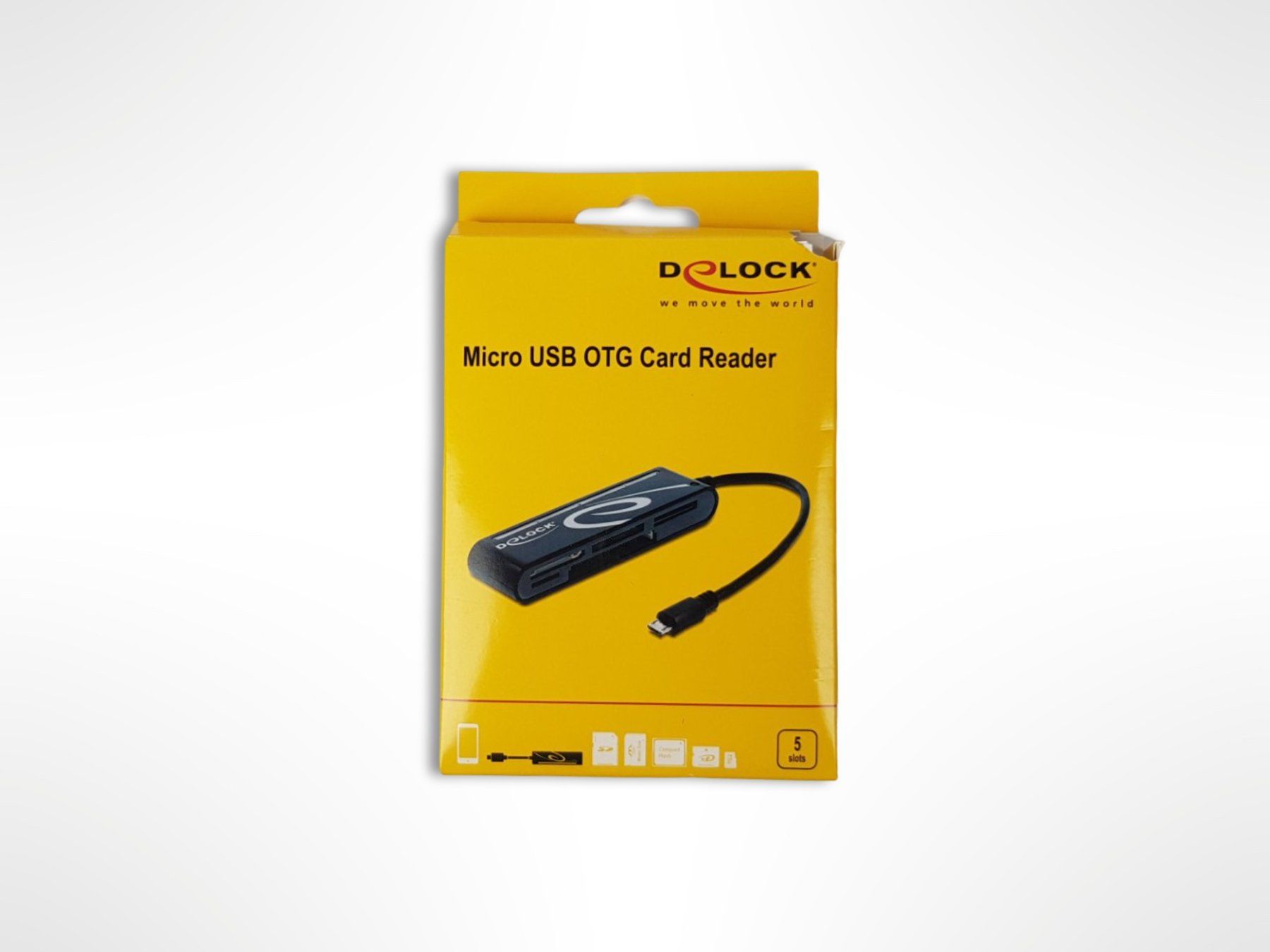 Hub & Switch: DELOCK Micro USB OTG Card Reader – Nuovo (secondo la descrizione) da Suhr venduto da Restwert_Suhr 1