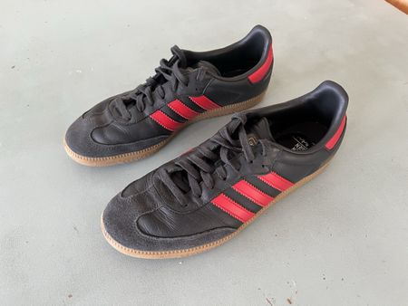 Adidas Samba, Gr. 46 bzw. US11 1/2 (blau-rot)
