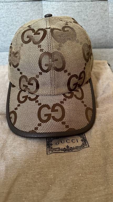 Hüte, Mützen & Caps: Casquette baseball Gucci modèle Jumbo GG – Gebraucht aus Pully von Shoes1700