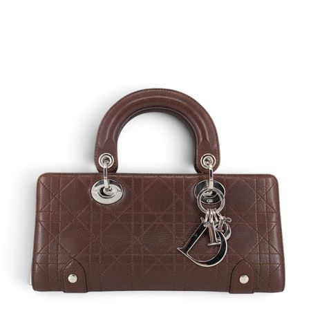 Dior East West Lady Dior Cannage braun