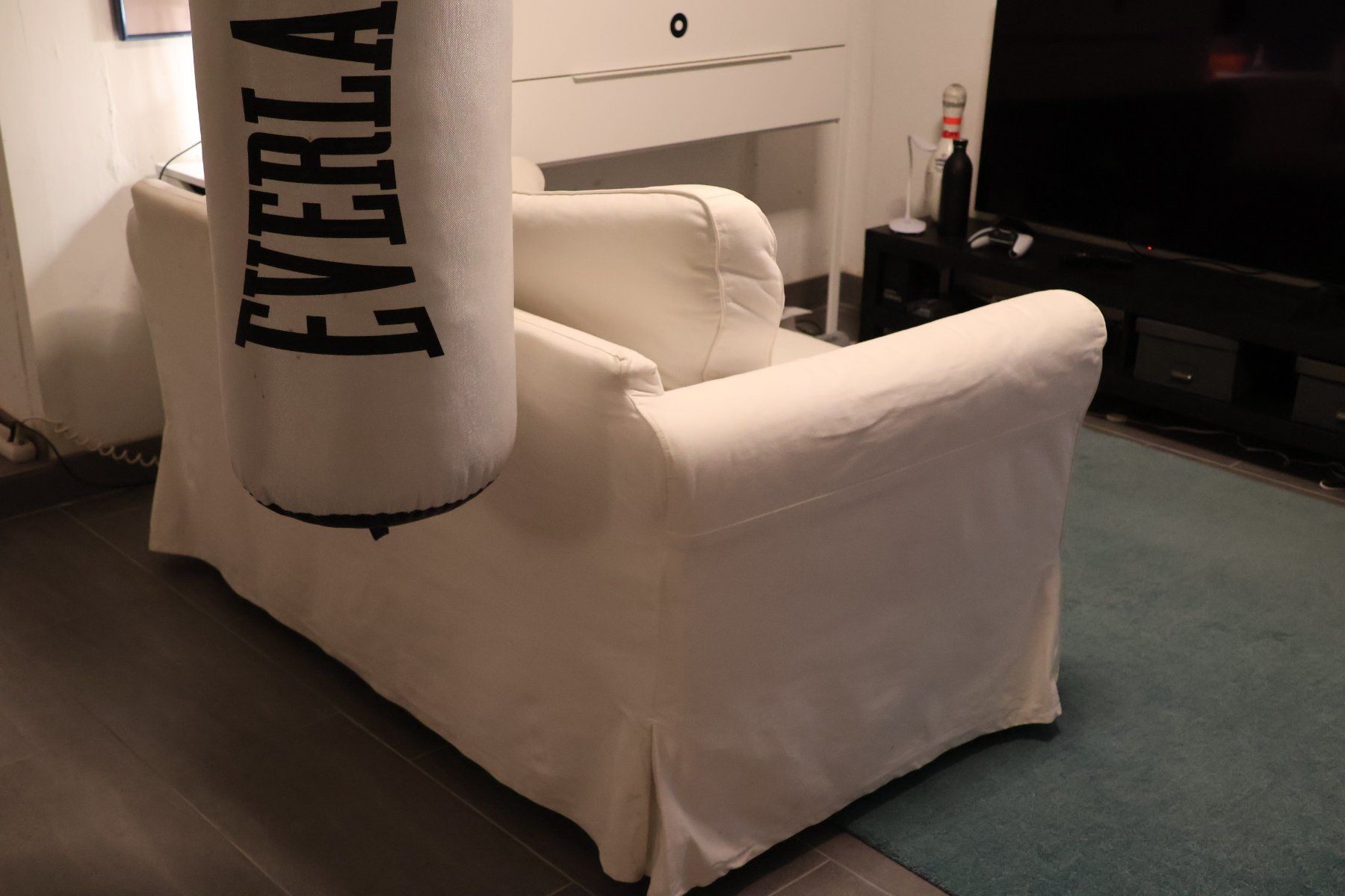 Divani: Couch Bettsofa Weiss – Usato da Therwil venduto da ant_gp5j 1