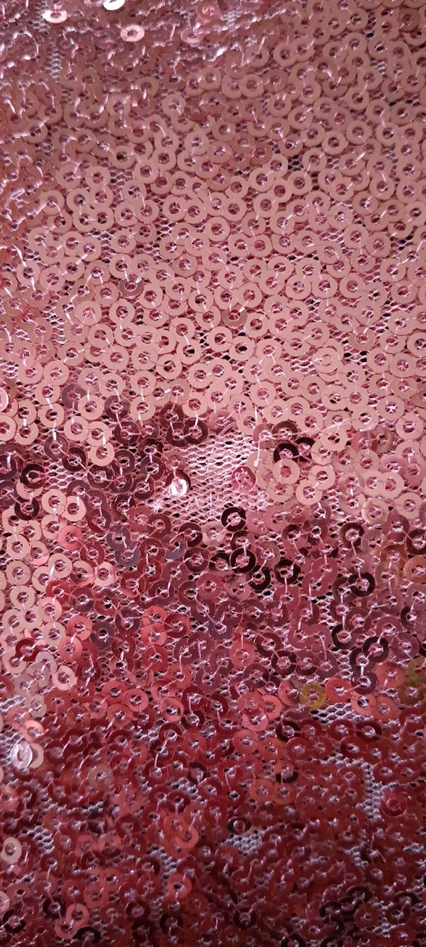 Foulard & Sciarpe: Sparkling Pink Sequin Scarf - for Parties, Dance Classes  – Nuovo (secondo la descrizione) da Zürich venduto da cat_9cvz 4