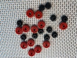 Lego Technik rot schwarz Zahnräder Zahnrad 42070