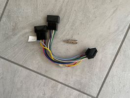 Autoradio Adapterkabel ISO Stecker gebrauchter Zustand