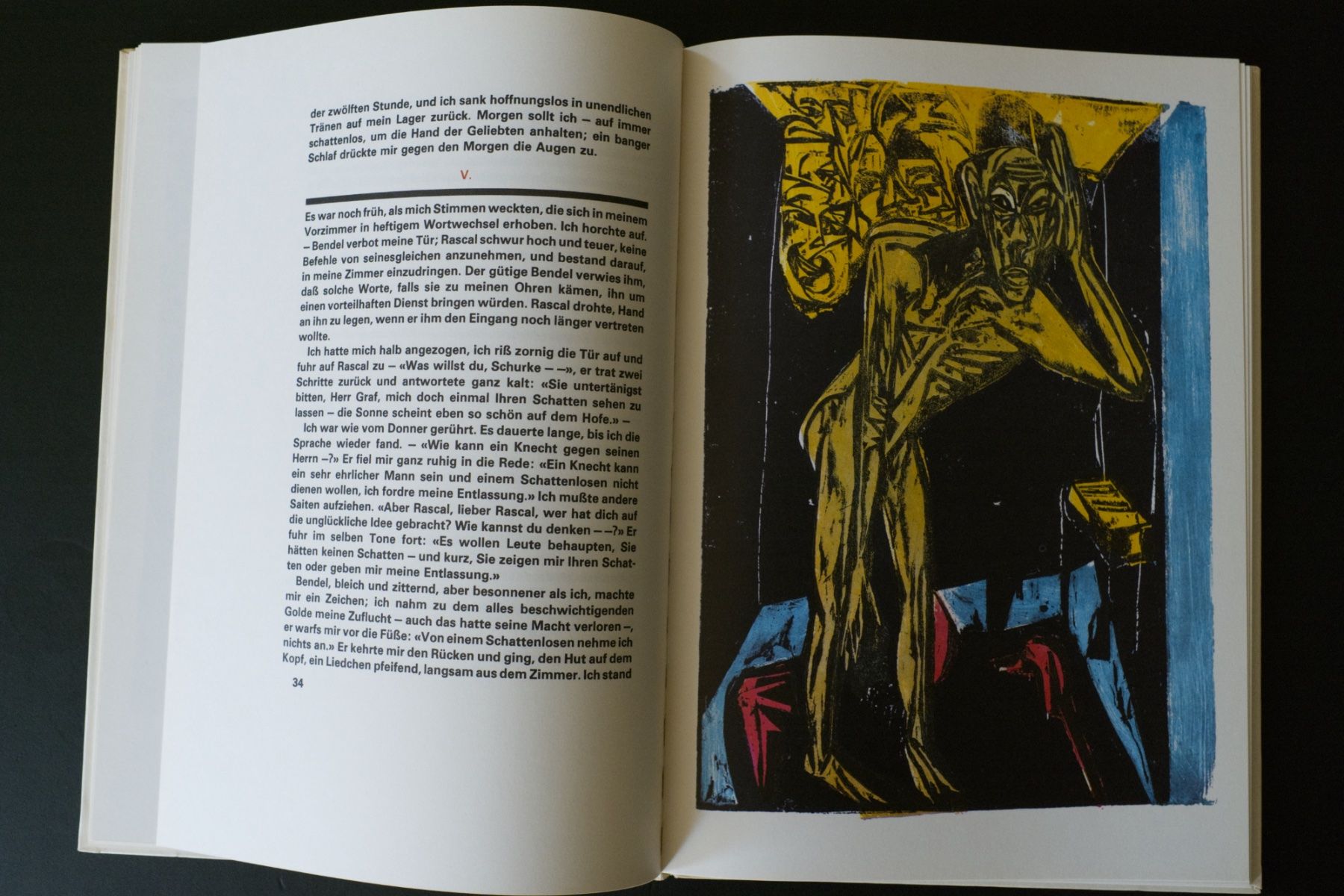 Bücher: Peter Schlemihls wundersame Geschichte - Chamisso - Kirchner – Gebraucht aus Zürich von thomashahn 3