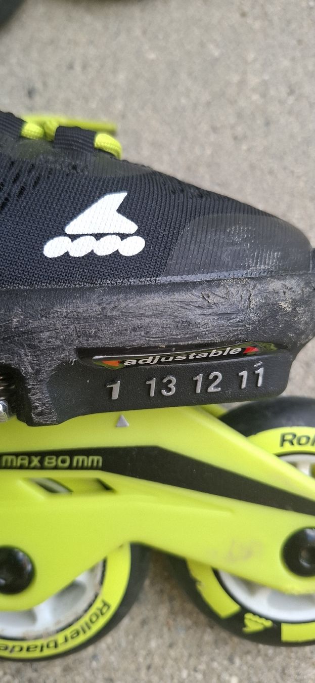 Inline-Skating & Rollschuhe: Inline Skates Rollerblade verstellbar Grösse 28-32 – Gebraucht aus Saanen von Woschel 2