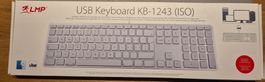 LMP KB-1243 USB Tastatur (ISO) neuwertig - Apple Tastatur