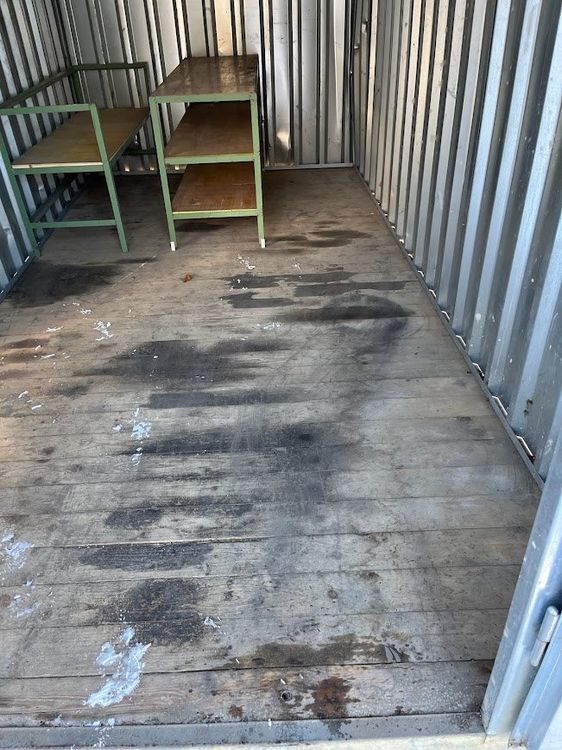Lagercontainer Blech verzinkt Container Lager Unterstand (Gebraucht) in ...