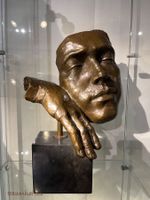 Bronze „ Der Schlafende “ nach Dali signiert Milo