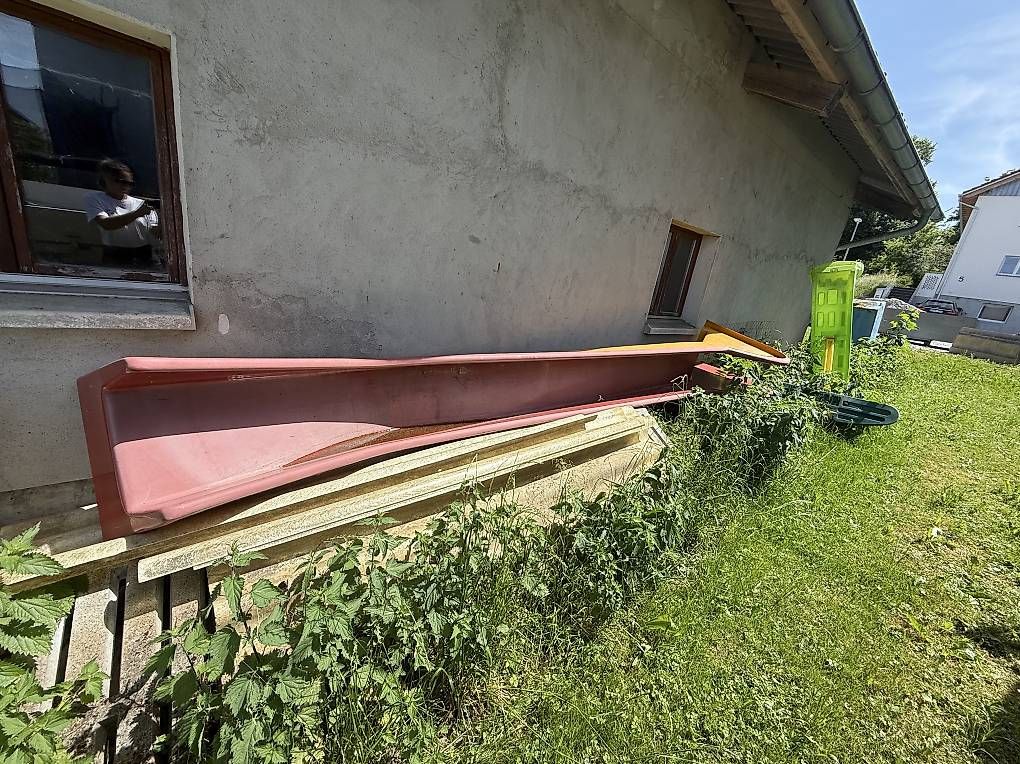 Scivoli: Rutschbahn ca. 4m, für Garten oder Spielplatz – Usato da Schönholzerswilen venduto da S.E.E.