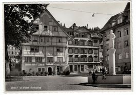 St. Gallen, Gallusplatz, Conditorei Gächter, gelaufen 1941