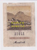 Etikette - Aigle (Grand vin) /bd