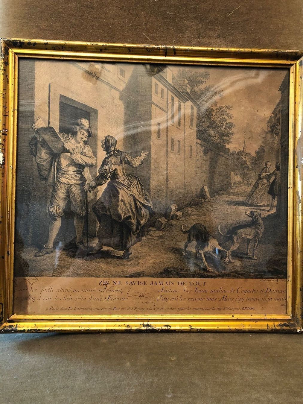 Foto & Immagini: DeLARMESSIN, Paris. 4 Lithographien. – Usato da Wald ZH venduto da mlnt 8