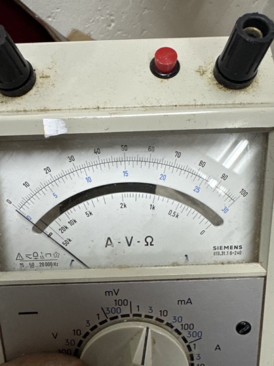Siemens Misurare: Siemens MULTIZET S F10/250G Meter with case – Usato da Riehen venduto da Top-Quality 7