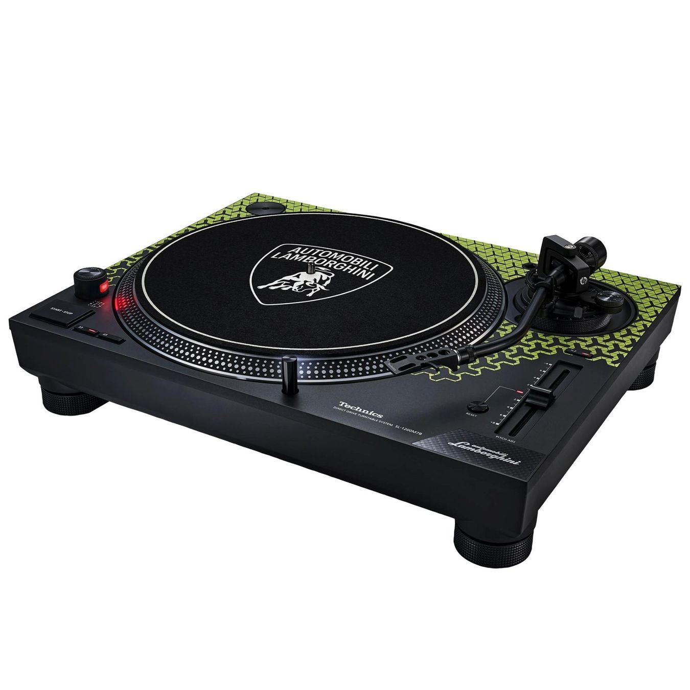 Technics Giradischi: Technics SL-1200M7B green | Limitierte Lamborghini Edition – Nuovo e nell'imballaggio originale da Waedenswil venduto da Dundunba