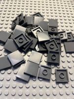 Lego 25x Fliesen 2x2 (3068) dunkelgrau-neu