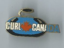 Curl Canada mit Ahornblatt, Pin