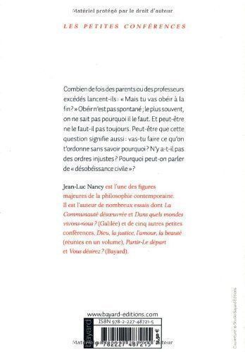 Bücher: Tu vas obéir ! – Gebraucht aus Neuchâtel von Dualseele 1