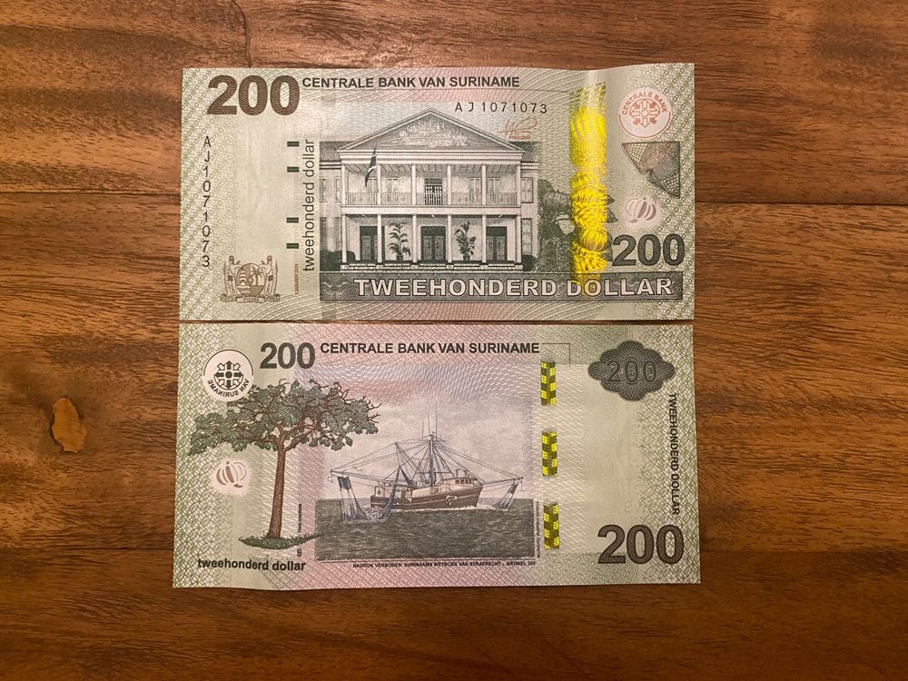 Suriname 200 Dollar UNC 2024 NEUHEIT Kaufen auf Ricardo