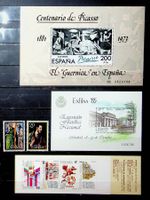 ESPAGNE 2 BLOCS + 1 CARNET + TIMBRES NEUFS 1981-1986 /S116
