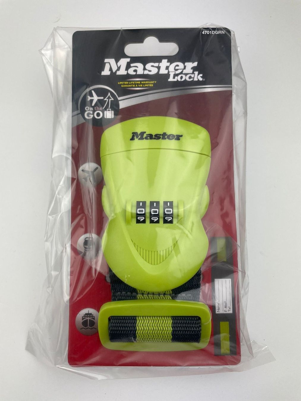 Schlösser: 2x Masterlock - Reiseschloss Kofferband, Gepäckgurt – Neu und originalverpackt aus Wängi von LiqKojote 2