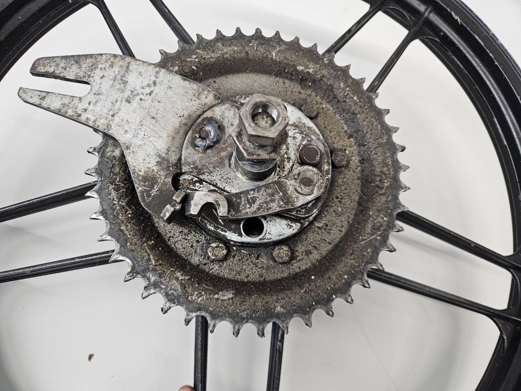 Puch Parti ricambio per ciclomotori: Puch Maxi S Gussfelge Hinterrad – Usato da Mellingen venduto da Mech-Service 2