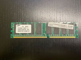 Mémoire RAM Samsung 256MB DDR PC3200 CL3 d'occasion