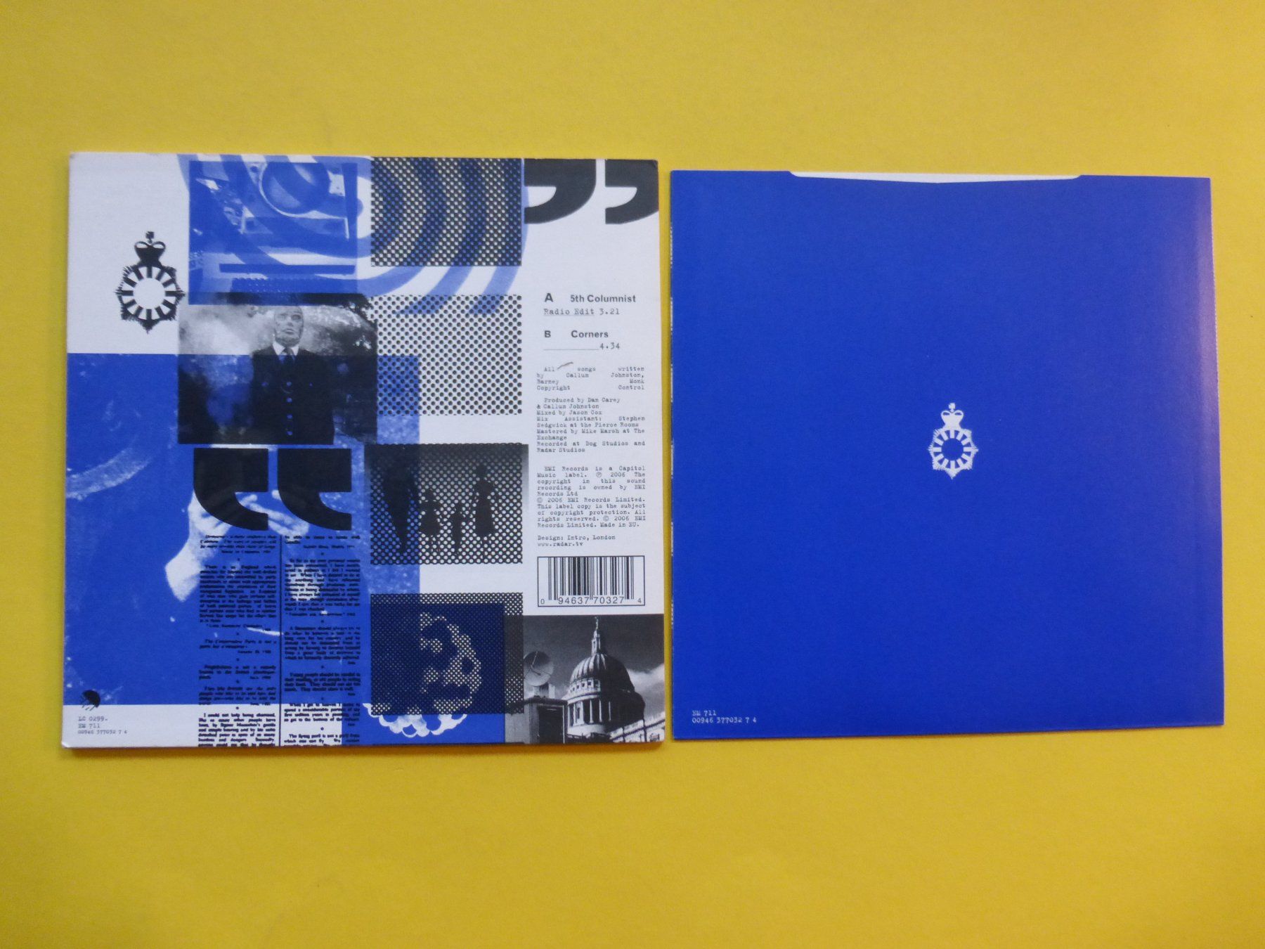 Schallplatten: Radar – 5th Columnist – Gebraucht aus Zürich von Swiss57 1