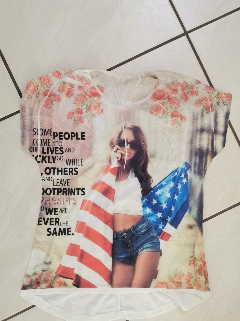 T-shirt: Print Tshirt Gr. 38 – Usato da Therwil venduto da JeannysTrendStyle 1