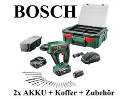 NEU Bosch Schlagbohrschrauber 2 Akku Bohrmaschine Bohrhammer