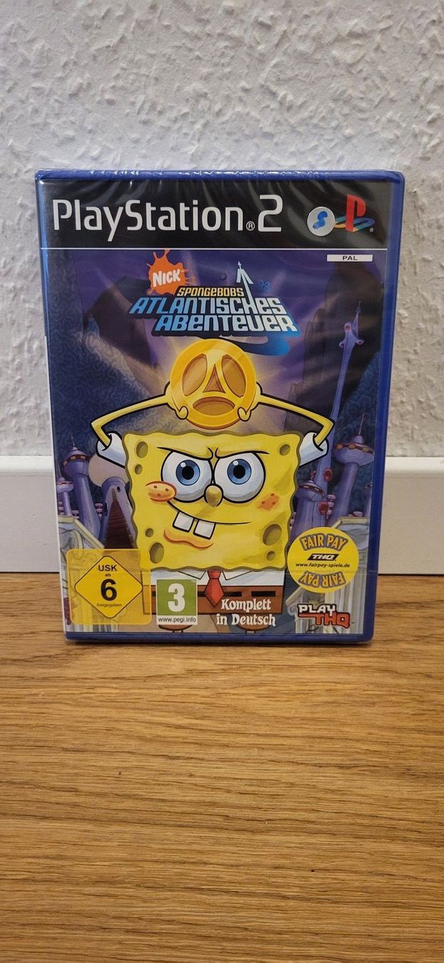 Sony Giochi: PS2 - Spongebobs Atlantisches Abenteuer – Usato da Münsingen venduto da DigitaleSpielecke
